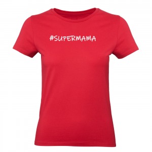 Ženské tričko - #SUPERMAMA