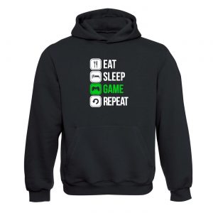 Eat sleep game and repeat