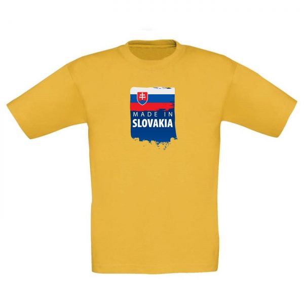 Detské tričko - Made in slovakia 2
