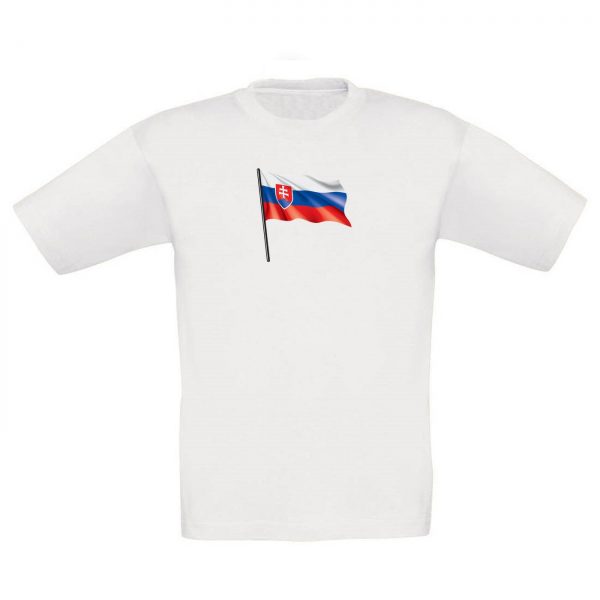 Detské tričko - Slovenská vlajka 2