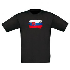 Detské tričko - Slovenská vlajka