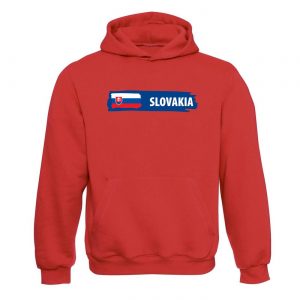 Unisex mikina - Slovakia s vlajkou