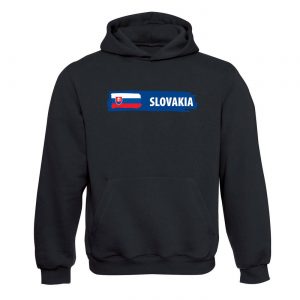 Unisex mikina - Slovakia s vlajkou