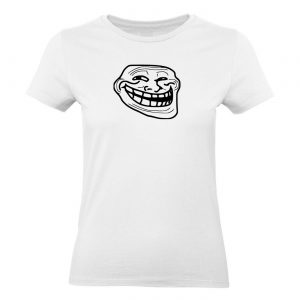 Ženské tričko - Troll face