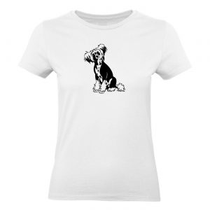 Ženské tričko - Čínsky Chocholatý pes
