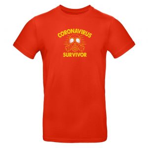 Mužské tričko - Coronavirus Survivor