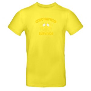 Mužské tričko - Coronavirus Survivor