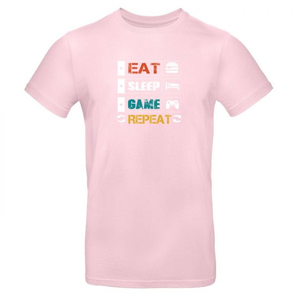 Mužské tričko - Eat Sleep Game Repeat