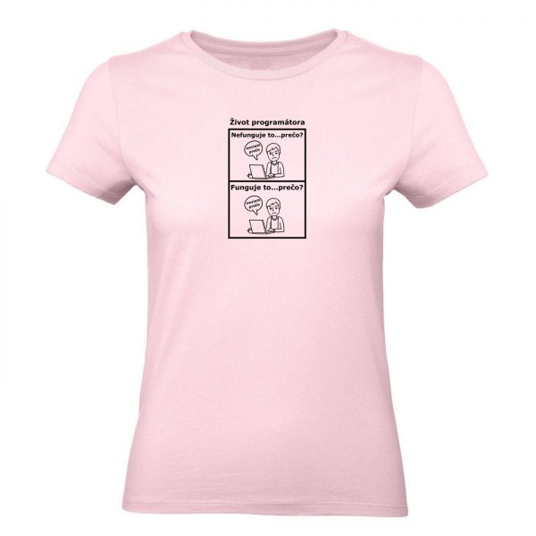 Ženské tričko - Život programátora