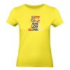 Ženské tričko - Keep calm and love slovakia