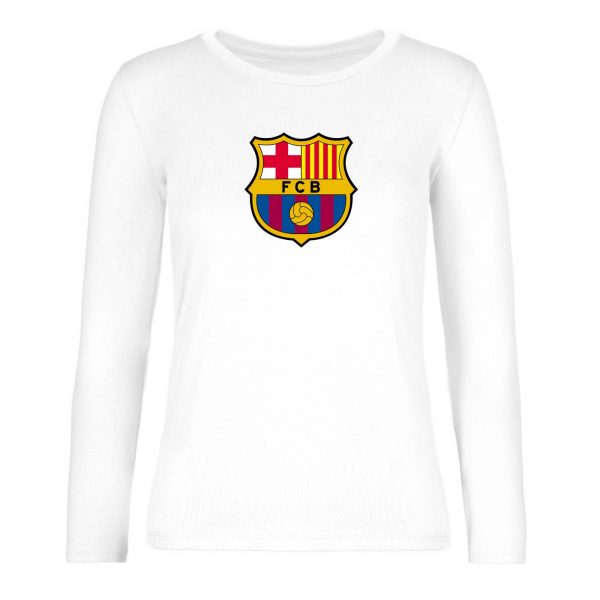 Ženské tričko s dlhým rukávom - FC Barcelona