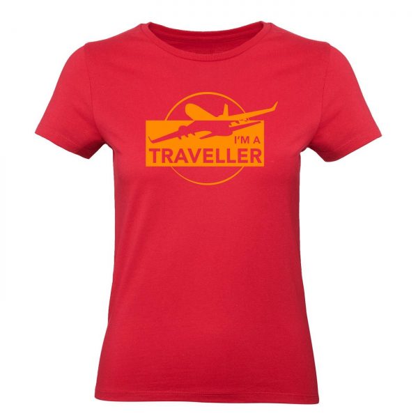 Ženské tričko - I am Traveler