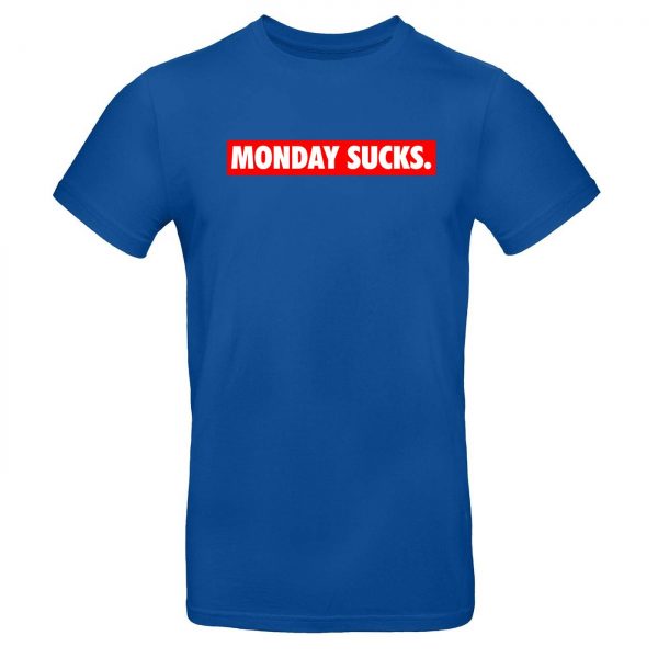 Mužské tričko - Monday sucks