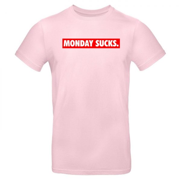 Mužské tričko - Monday sucks
