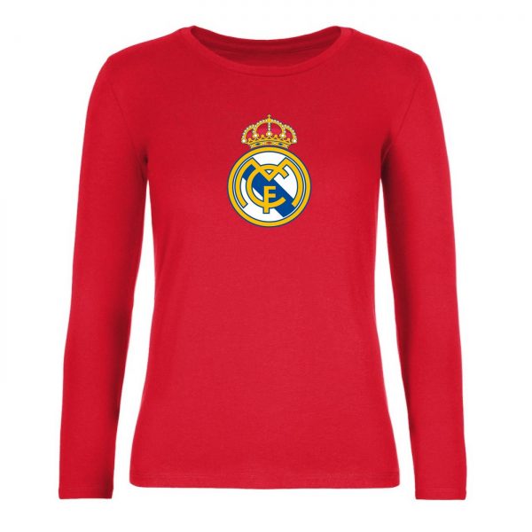 Ženské tričko s dlhým rukávom - Real Madrid