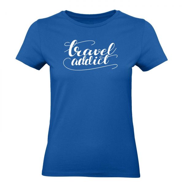 zenske tričko - Travel addict