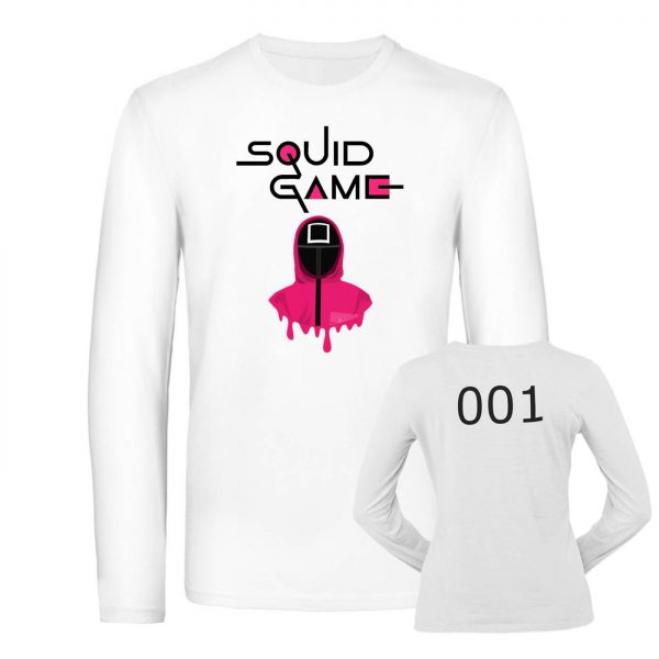 Mužské tričko s dlhým rukávom - Squid Game