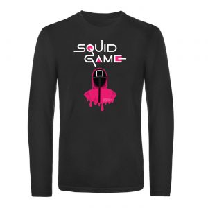 Mužské tričko s dlhým rukávom - Squid Game