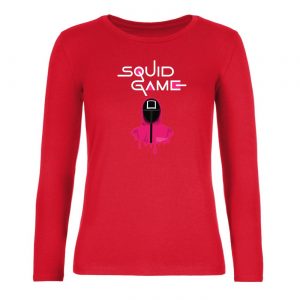 Ženské tričko s dlhým rukávom - Squid Game