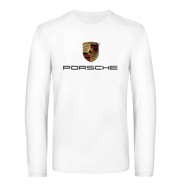 Mužské tričko s dlhým rukávom - Porsche
