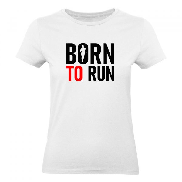 tričko s potlačou Born to run. Zapoť sa v posilke a maj pri tom aj štýl. Tričká v 7 farbách zo 100% bavlny!