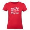 Ženské tričko - Eat, sleep, camp, repeat