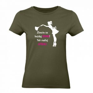 Ženské tričko - Zbavím sa každej špiny