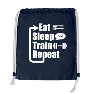 Ruksak - Eat, sleep, train, repeat
