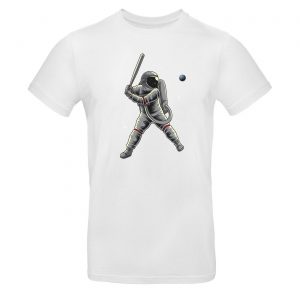 Mužské tričko - Astronaut bejzbalista