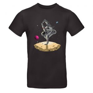 Mužské tričko - Astronaut breakdancer