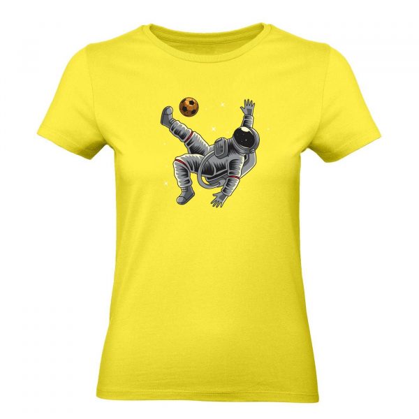 Ženské tričko - Astronaut fotbalista