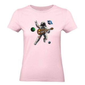 Ženské tričko - Astronaut gitarista