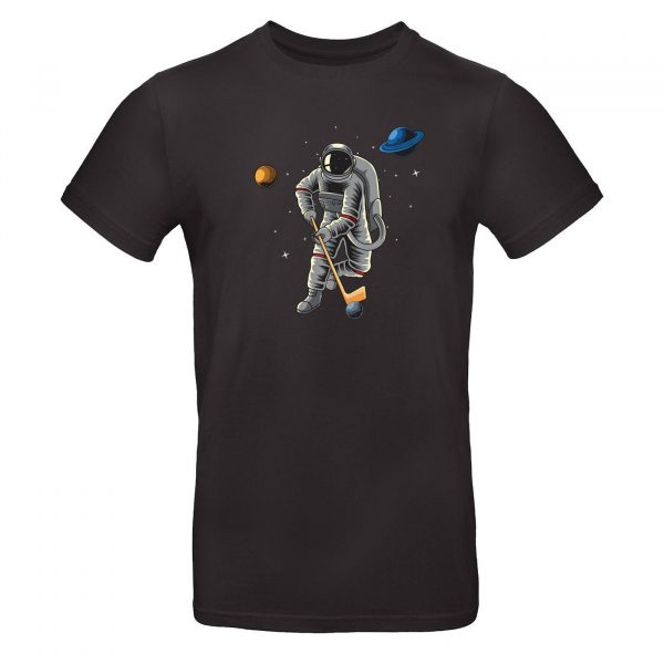 Mužské tričko - Astronaut hokejista