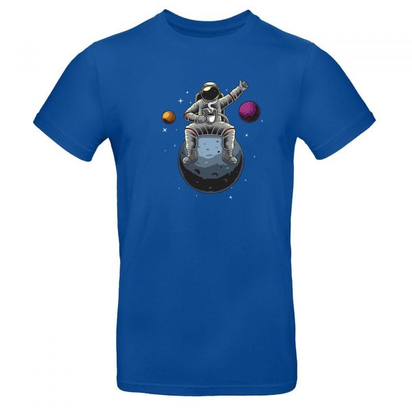 Mužské tričko - Astronaut kávičkar
