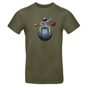 Mužské tričko - Astronaut kávičkar