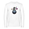 Mužské tričko s dlhým rukávom - Astronaut kávičkar