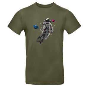 Mužské tričko - Astronaut motorkárMužské tričko - Astronaut motorkár