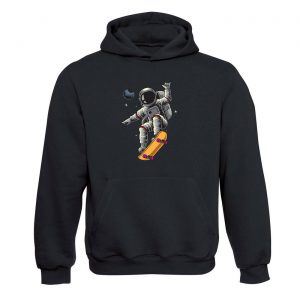Unisex mikina - Astronaut skejter