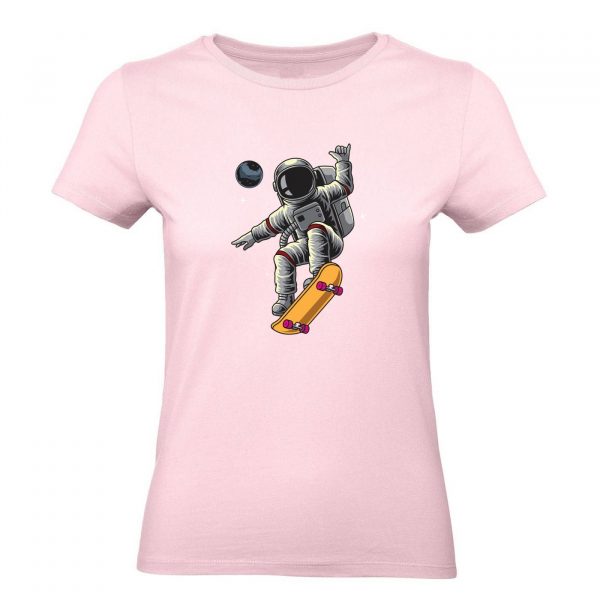 Ženské tričko - Astronaut skejter